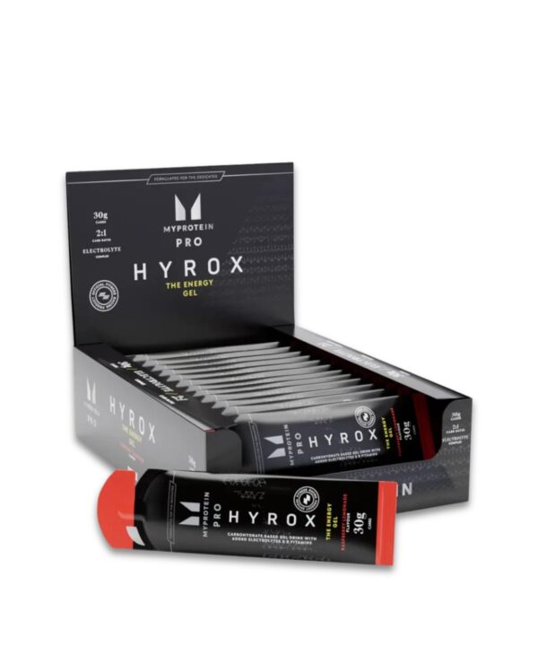 Myprotein PRO x HYROX: Energy Gel Raspberry Lemonade 20x60ml