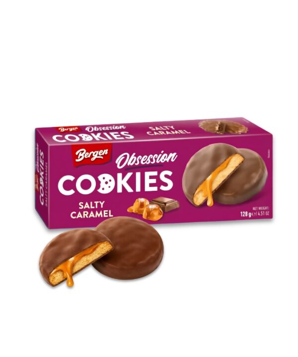 Bergen Cookies Obsession Salty Caramel 27x128g