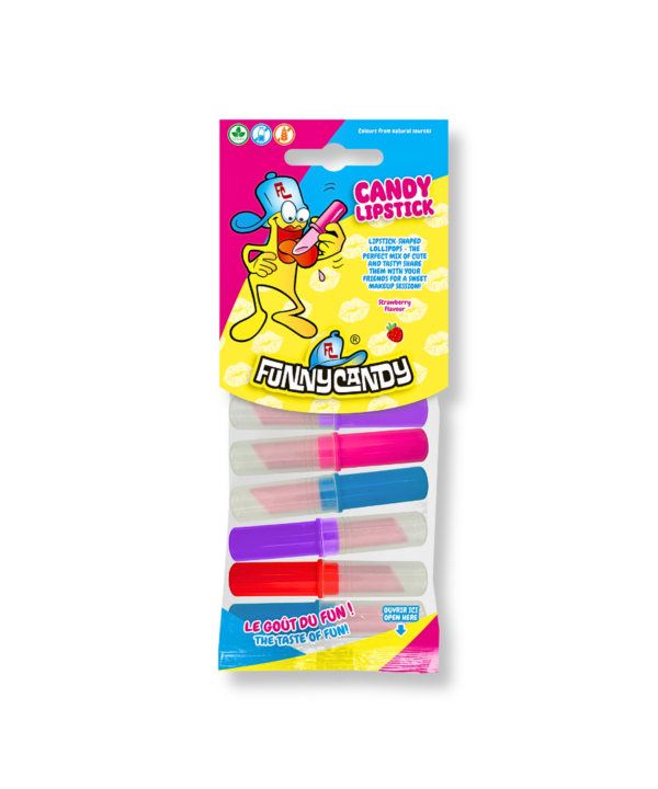 Funny Candy 'Hanging Bag' Candy Lipsticks 20x30g