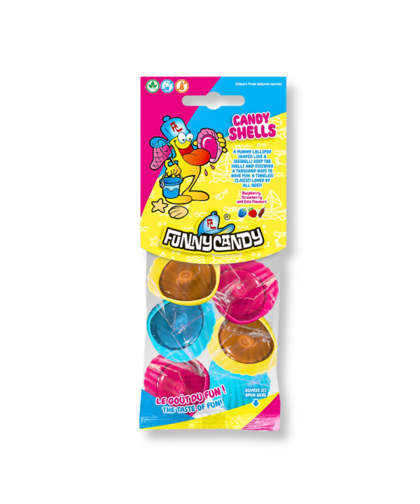 Funny Candy 'Hanging Bag' Candy Shells 12x72g