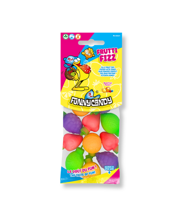 Funny Candy 'Hanging Bag' Frutti Fizz 10x120g
