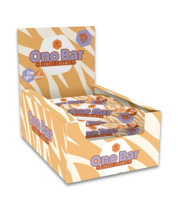 Go Fitness Ono Bar 'Blondie Caramel' 12x40g