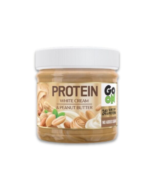 Go On Protein Protein White Cream & Peanut Butter 6x180g