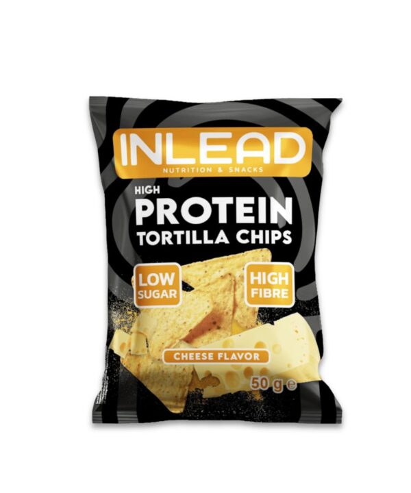 INLEAD High Protein Tortilla Chips Cheese 6x50g