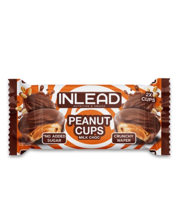 INLEAD Cups Peanut Milk Choc 15x50g