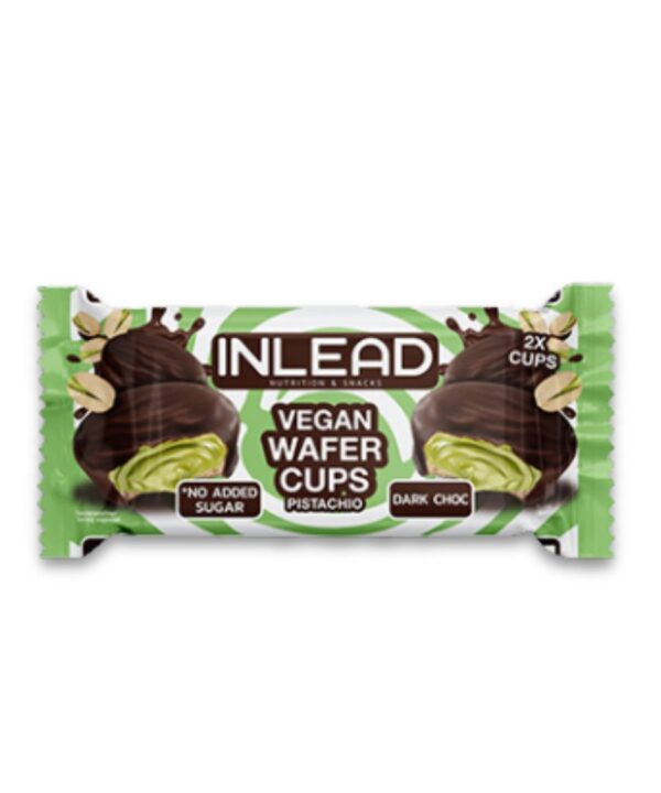 INLEAD Cups Vegan Wafer Pistachio 15x50g