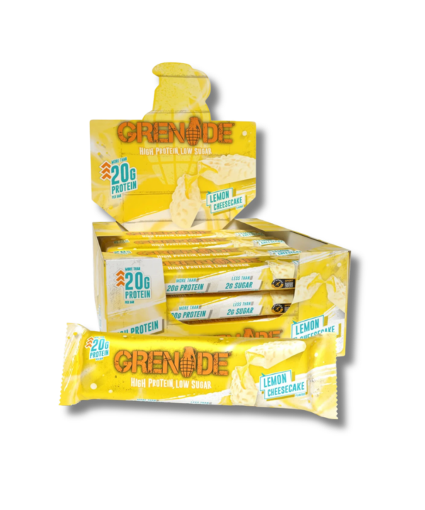 Grenade Protein Bar 'Lemon Cheesecake' 12x60g
