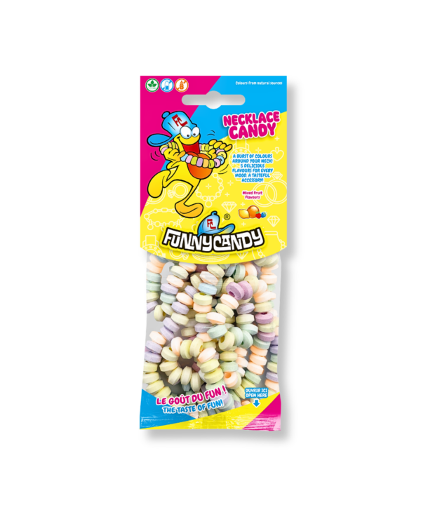 Funny Candy 'Hanging Bag' Necklace Candy 15x135g