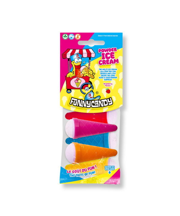 Funny Candy 'Hanging Bag' Powder Ice Cream 15x72g