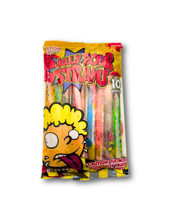 Sugar Daddy Inc Sour Jelly Straws 24 x 300g