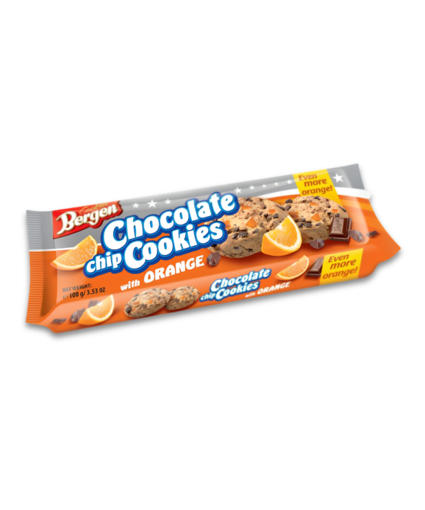 Bergen Chocolate Chip Orange Cookies 40x110g