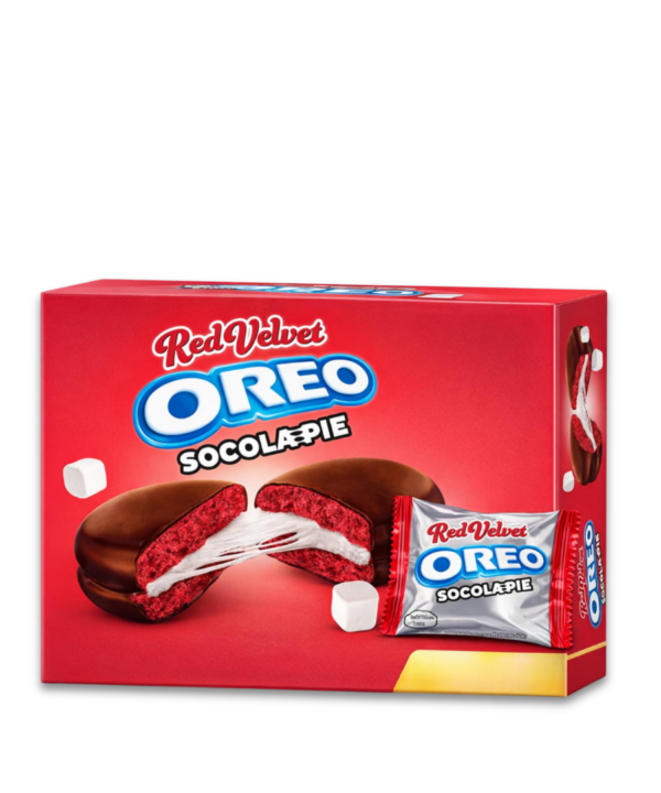 Oreo Red Velvet Socola Pie 8x392g