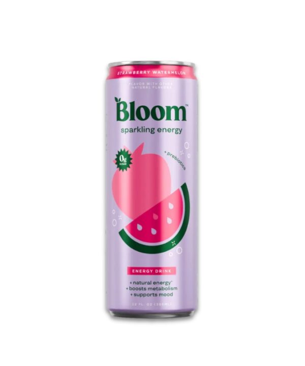 Bloom Sparkling Energy Strawberry Watermelon 12x250ml