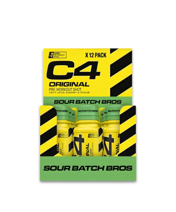 C4 Original Shots Sour Batch Bros 12x60ml