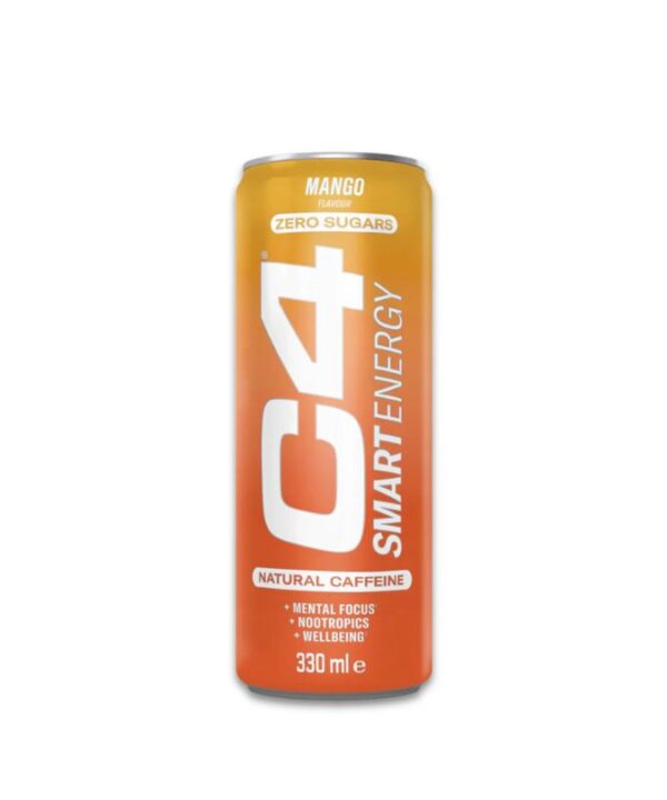 C4 Smart Energy Mango 12x330ml