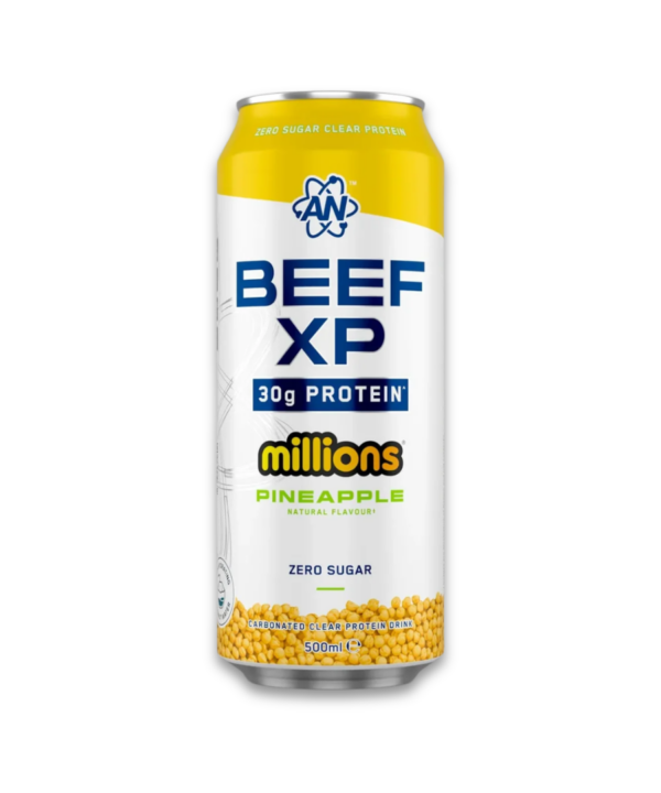 Applied Nutrition Beef XP Clear Protein Drink Millions Pineapple12x500ml