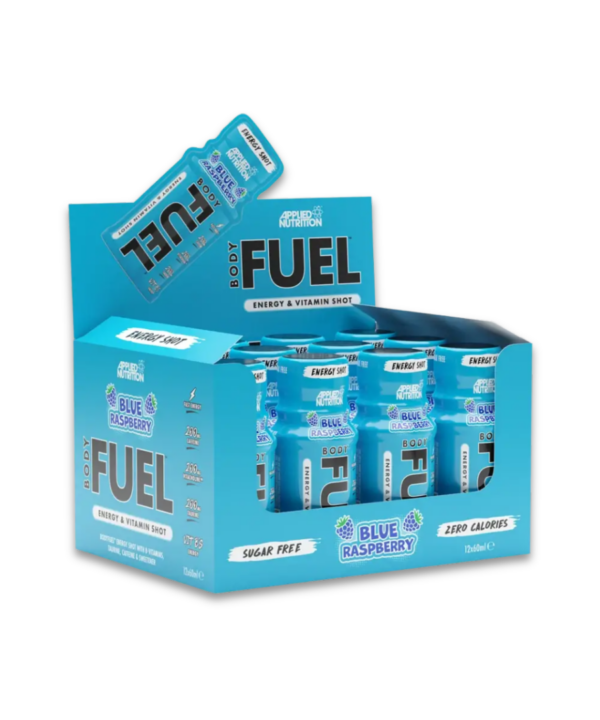 Applied Nutrition Body Fuel Energy Shot Blue Raspberry 12x60ml