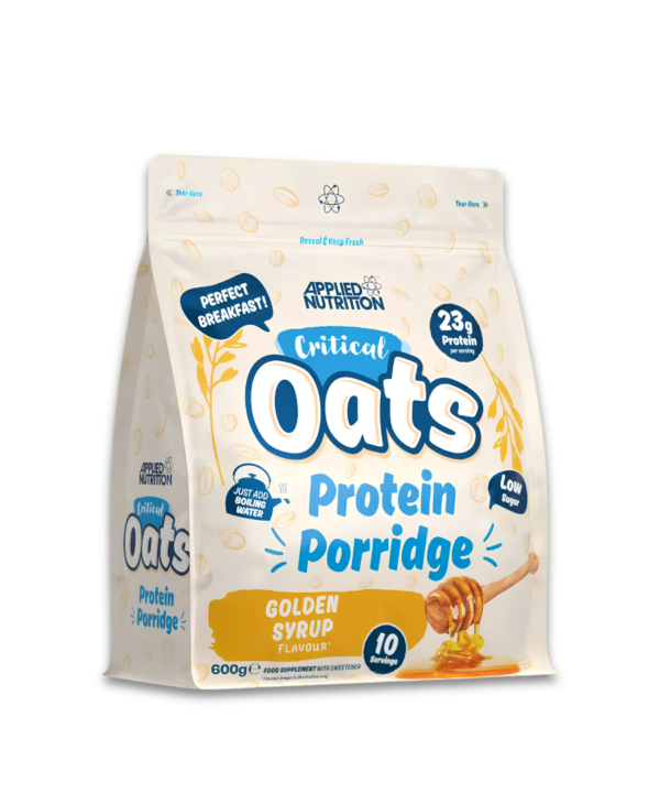 Applied Nutrition Critical Oats Golden Syrup 1x600g
