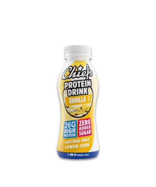 Chiefs Milk Protein Drink Vanilla 8x330ml