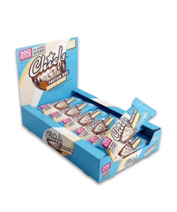 Chiefs Protein Bar Crispy Cookie 12x55g
