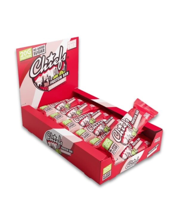 Chiefs Protein Bar Strawberry 12x55g