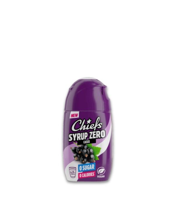 Chiefs Syrup Zero Cassis 16x65ml