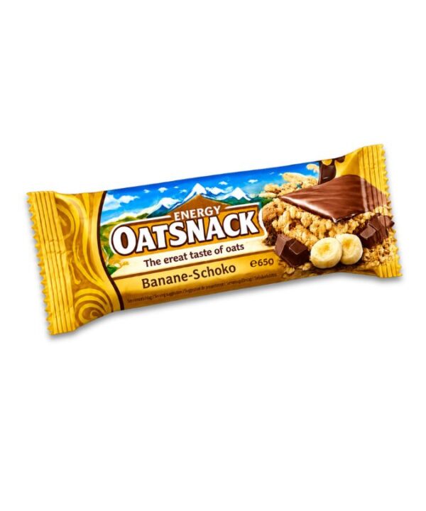 Energy OatSnack Bar Banana-Chocolate 15x65g
