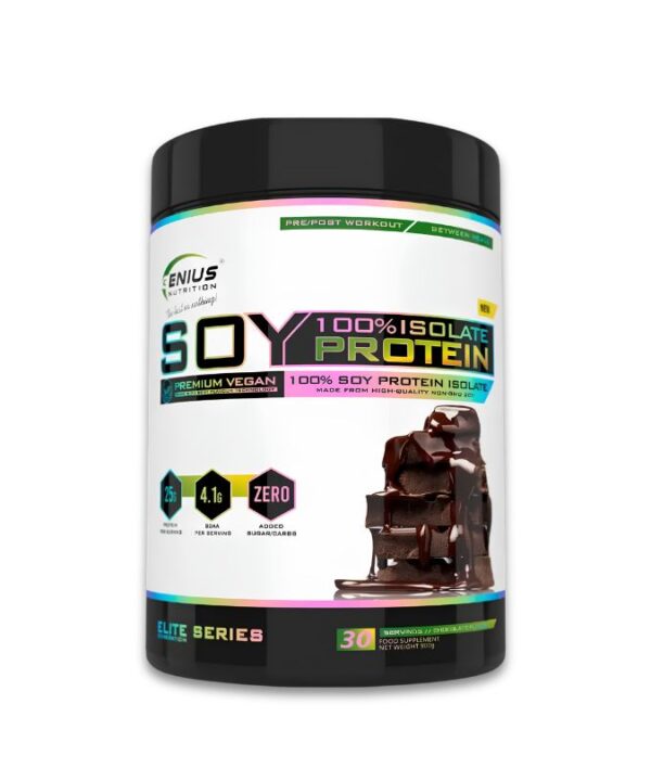 Genius Nutrition 100% Soy Protein Isolate Chocolate 1x900g