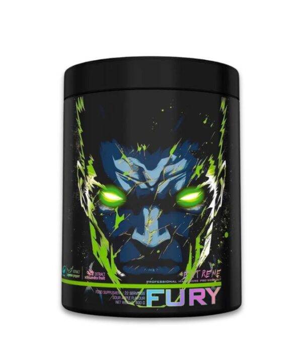 Genius Nutrition Fury Extreme Sour Apple 1x400g