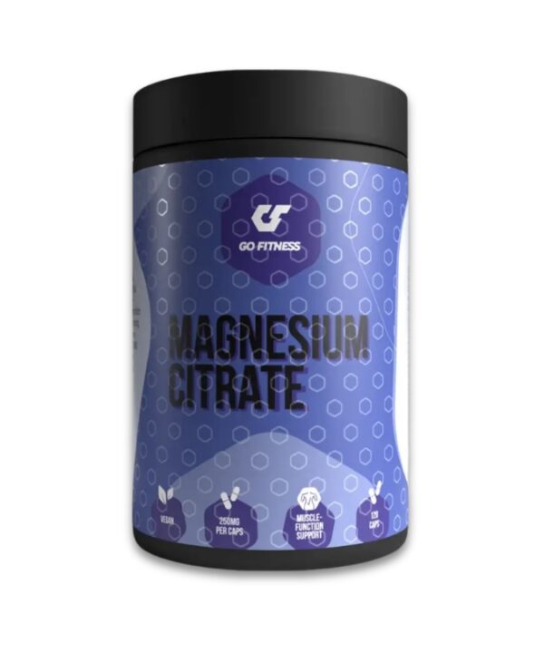 Go Fitness Magnesium Citrate Unflavoured 1x120 Caps