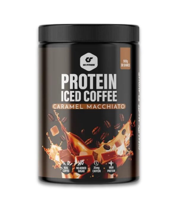 Go Fitness Protein Iced Coffee Caramel Macchiato 1x900g