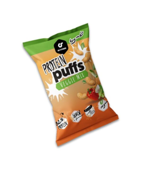 Go Fitness Protein Puffs Mixed Vegetable 12x50g