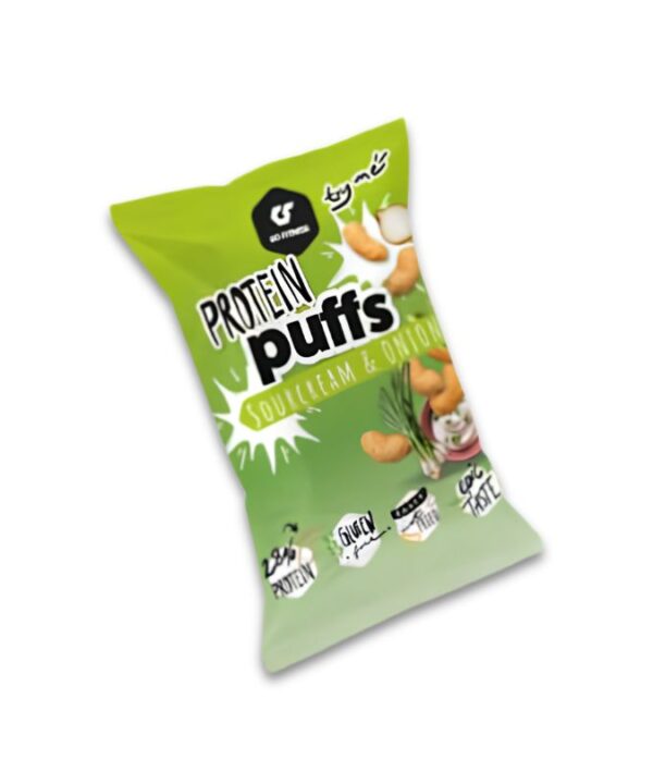 Go Fitness Protein Puffs Sour Cream & Onion 12x50g