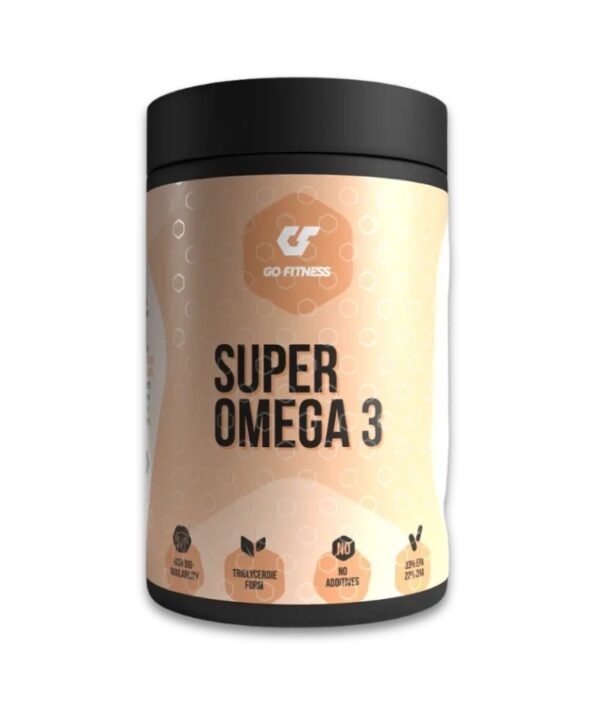 Go Fitness Super Omega-3 Unflavoured 1x120 Caps