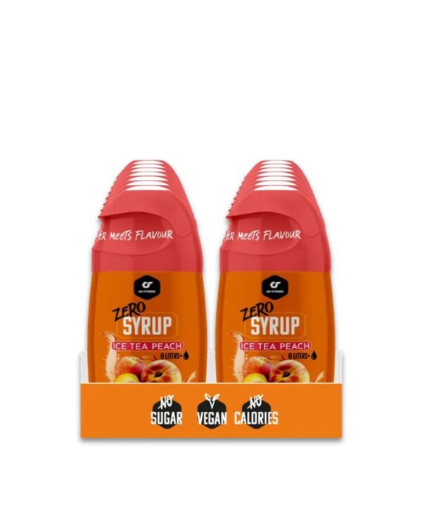 Go Fitness Zero Syrup Ice Tea Peach 16x65ml