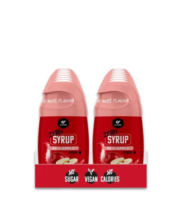 Go Fitness Zero Syrup Red Apple 16x65ml