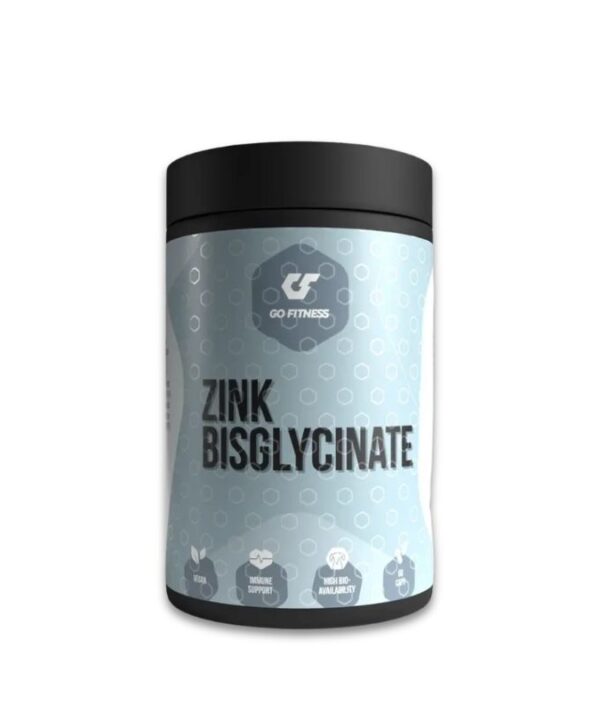 Go Fitness Zinc Bisglycinate Unflavoured 1x60 Caps