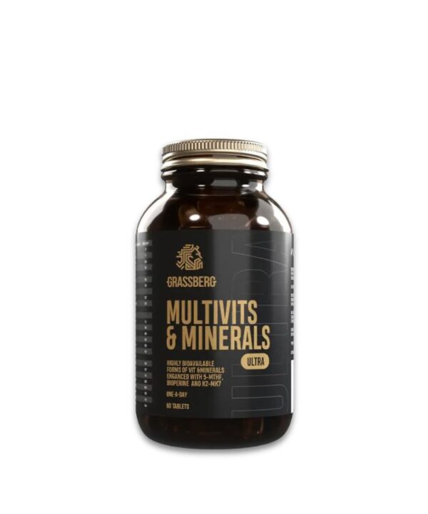 Grassberg Multivits & Minerals Ultra Unflavoured 1x60 Tabs