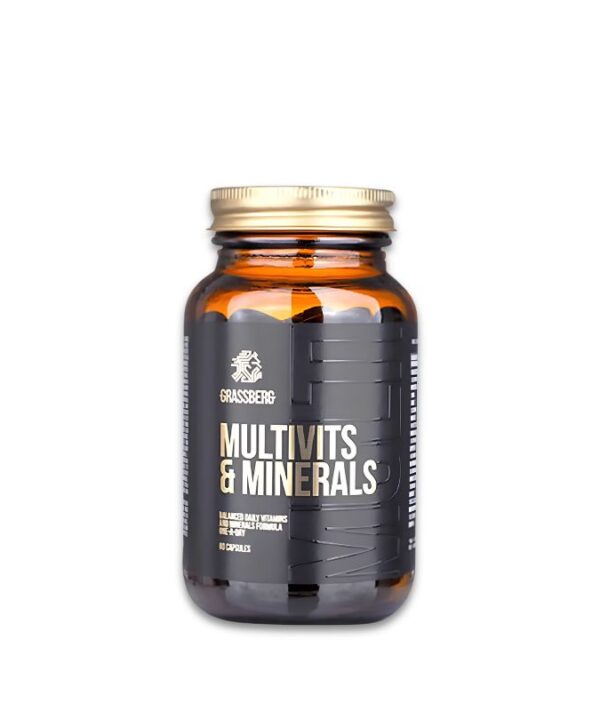 Grassberg Multivits & Minerals Unflavoured 1x60 Caps