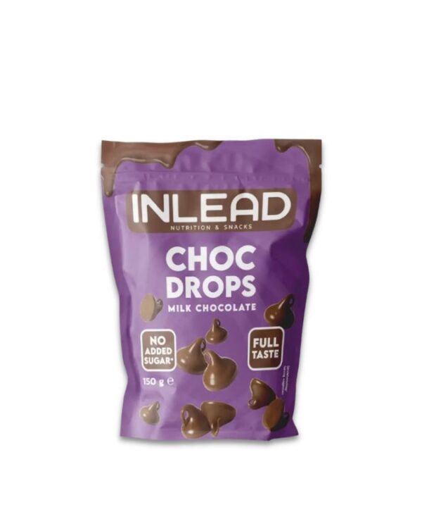 Inlead Choc Drops Milk Chocolate 1x150g
