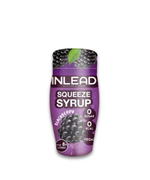 Inlead Squeeze Syrup Blackberry 8x65ml