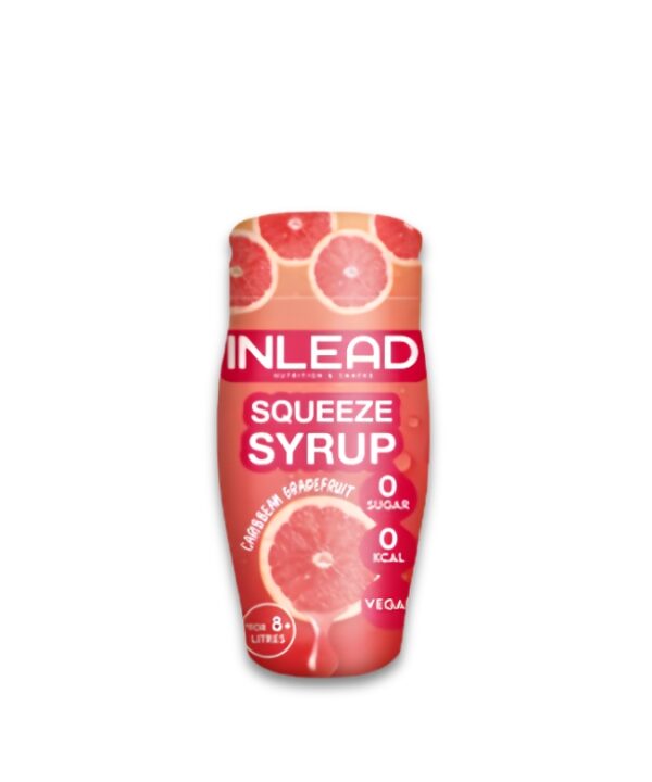 Inlead Squeeze Syrup Caribbean Grapefruit 8x65ml