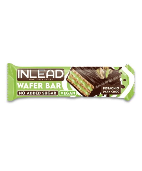 Inlead Wafer Bar Pistachio Pistachio Dark Choc 15x45g