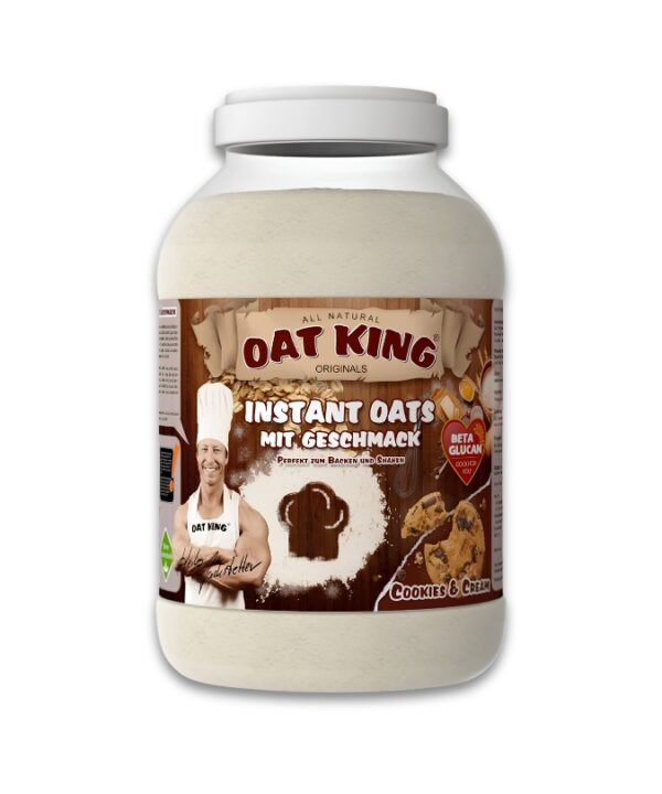 LSP Oat King Instant Flavoured Oats Cookies and Cream 1x4000g
