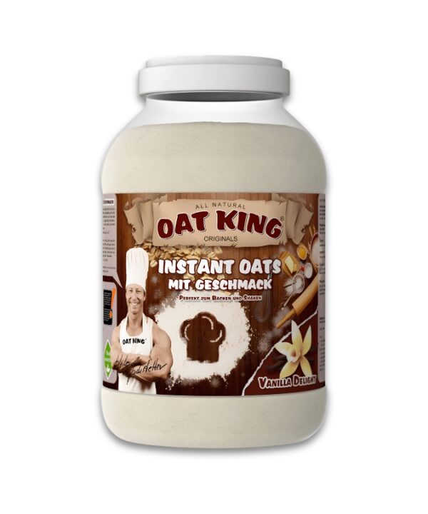 LSP Oat King Instant Flavoured Oats Vanilla 1x4000g