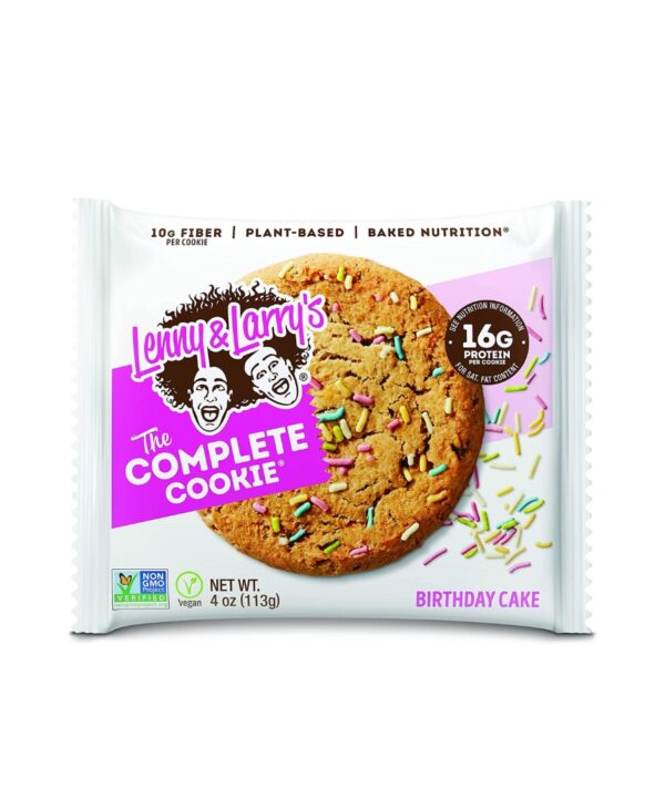 Lenny & Larry’s The Complete Cookie Birthday Cake 12x113g
