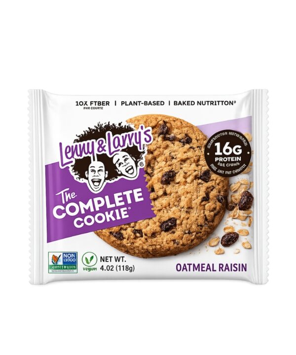 Lenny & Larry’s The Complete Cookie Oatmeal Raisin 12x113g