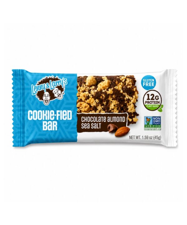 Lenny & Larry’s The Complete Cookie-fied Bar Chocolate Almond Sea Salt 9x45g