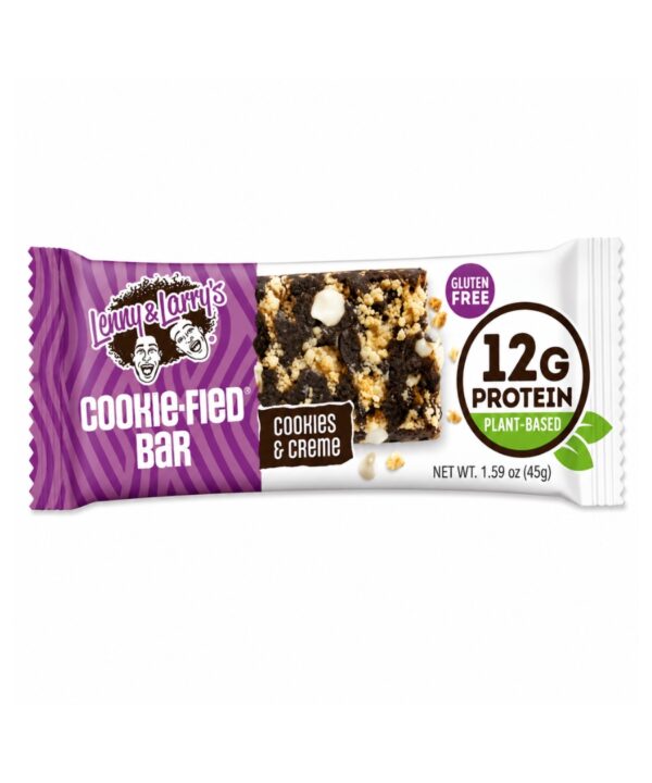 Lenny & Larry’s The Complete Cookie-fied Bar Cookies & Cream 9x45g