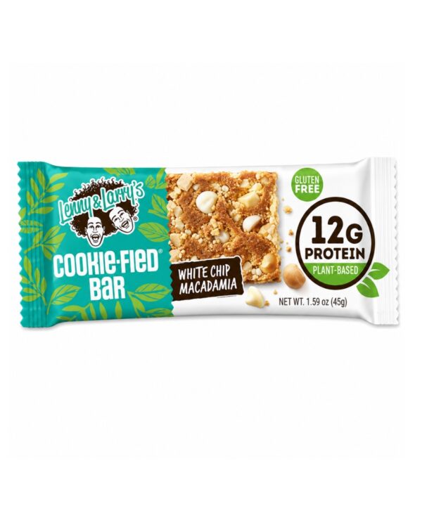 Lenny & Larry’s The Complete Cookie-fied Bar White Chip Macadamia 9x45g